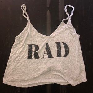 "RAD" tank top